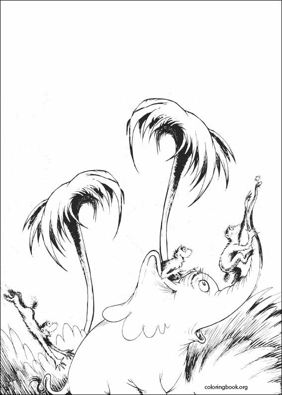Horton coloring page (048)