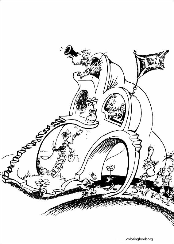 Horton coloring page (049)