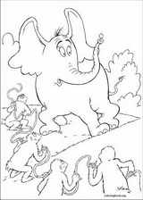Horton coloring page (003)