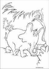 Horton coloring page (004)