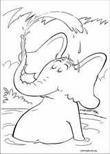 Horton coloring page (006)