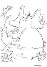 Horton coloring page (007)