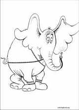 Horton coloring page (034)