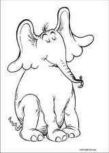 Horton coloring page (057)