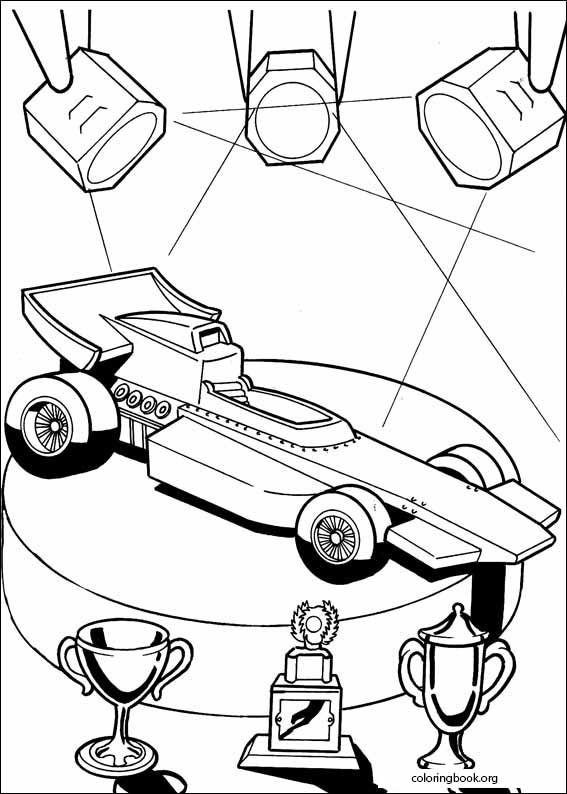Hot Wheels coloring page (006)