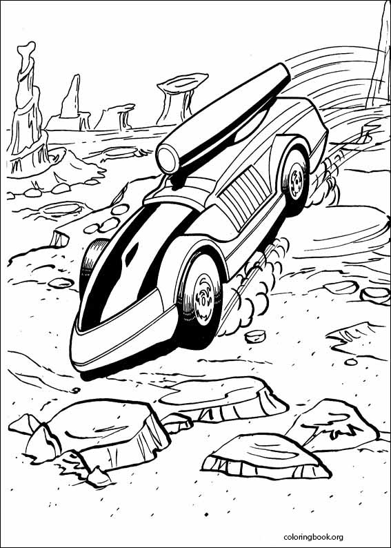 Hot Wheels coloring page (007)