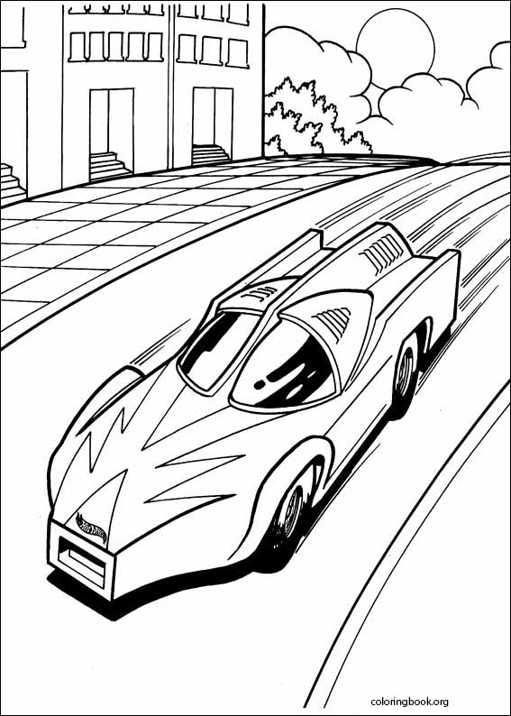 Hot Wheels coloring page (008)