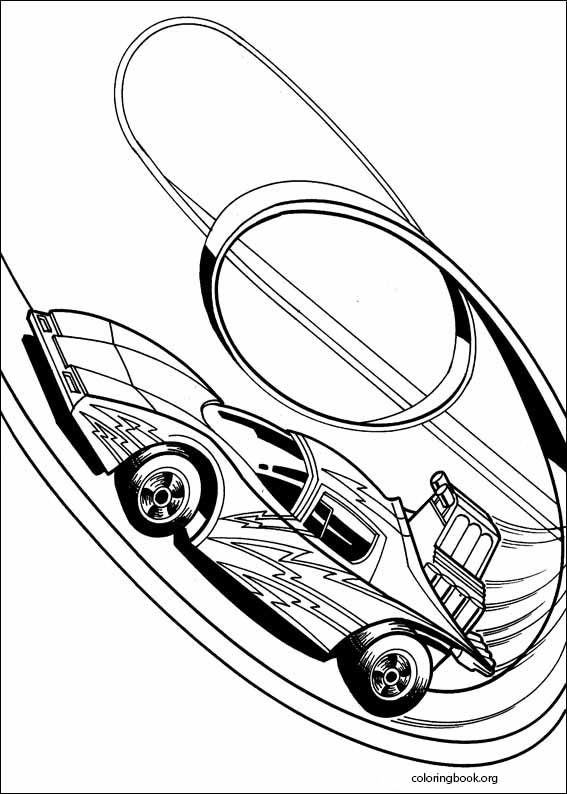 Hot Wheels coloring page (011)
