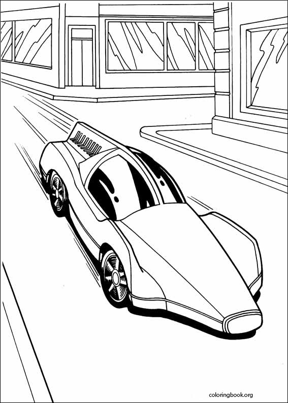 Hot Wheels coloring page (013)