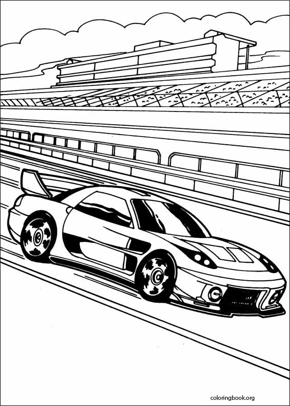 Hot Wheels coloring page (018)