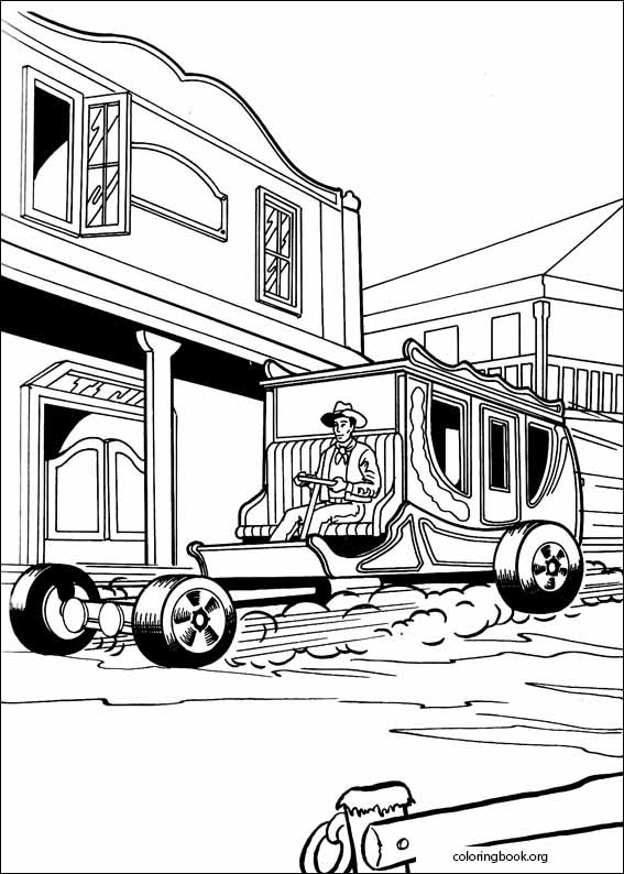 Hot Wheels coloring page (019)