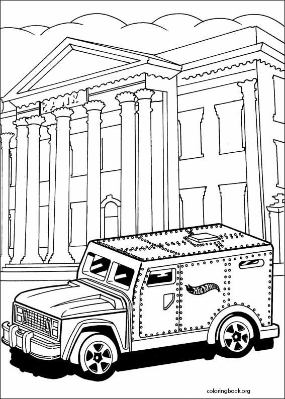 Hot Wheels coloring page (031)