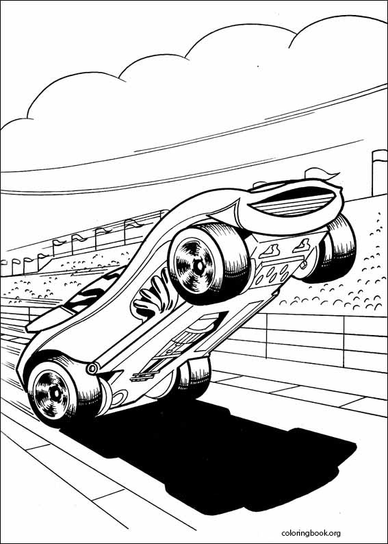 Hot Wheels coloring page (037)