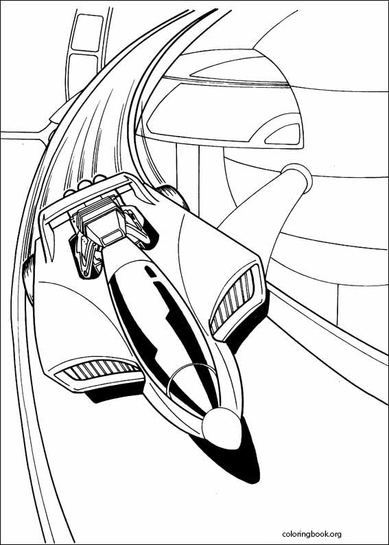 Hot Wheels coloring page (038)