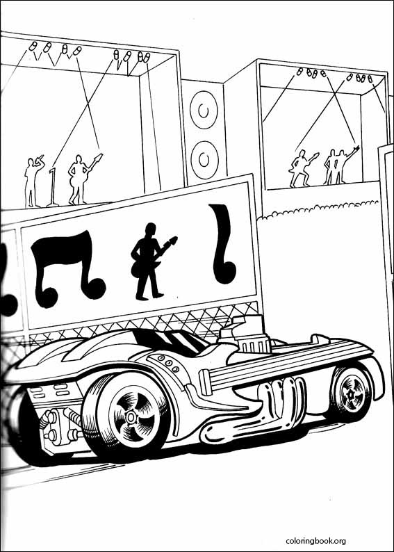Hot Wheels coloring page (040)