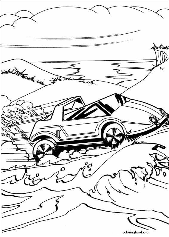 Hot Wheels coloring page (042)