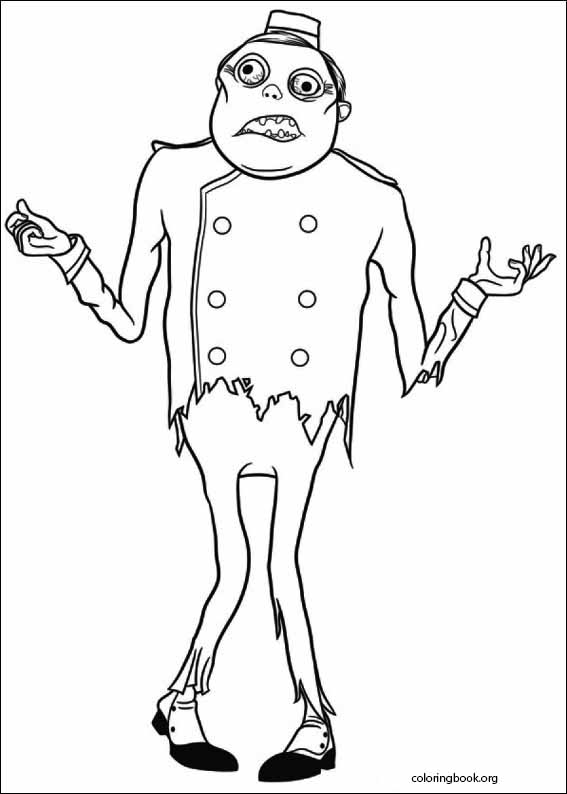 Hotel Transylvania coloring page (003)