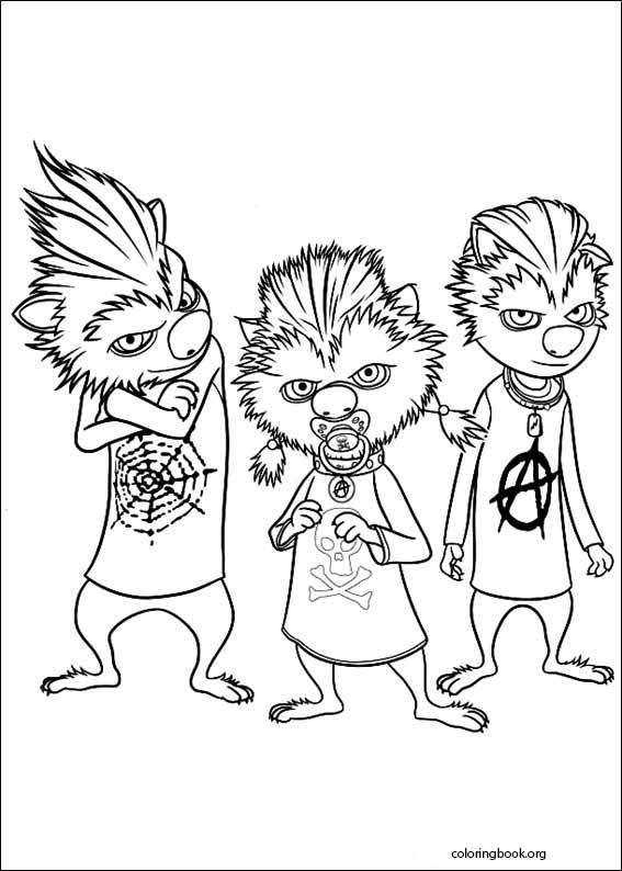 Hotel Transylvania coloring page (016)