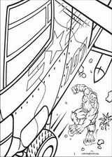 Hulk coloring page (001)