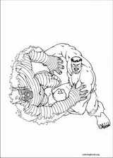 Hulk coloring page (007)