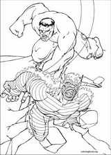 Hulk coloring page (008)