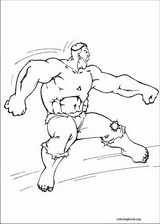 Hulk coloring page (009)