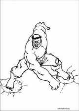 Hulk coloring page (014)