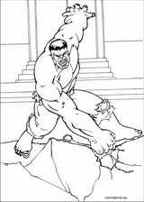 Hulk coloring page (019)