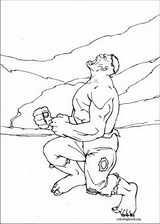 Hulk coloring page (031)
