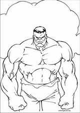 Hulk coloring page (035)