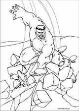 Hulk coloring page (041)