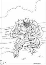 Hulk coloring page (044)