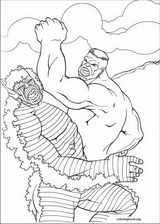 Hulk coloring page (046)