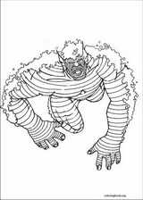 Hulk coloring page (064)