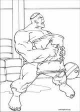 Hulk coloring page (066)