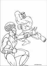 Hulk coloring page (072)