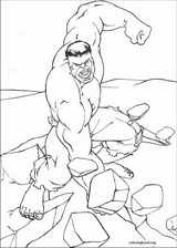 Hulk coloring page (076)