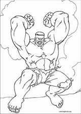 Hulk coloring page (091)