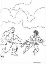 Hulk coloring page (093)