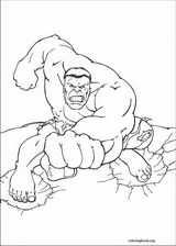 Hulk coloring page (094)