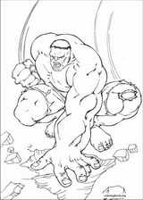Hulk coloring page (098)