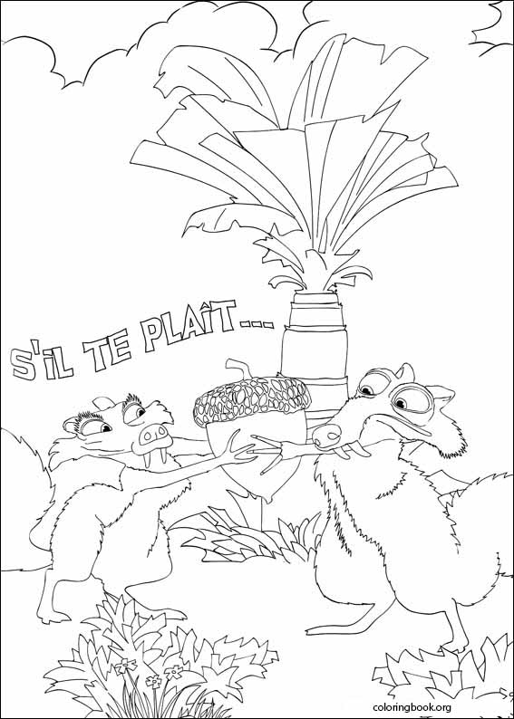 Ice Age coloring page (004)