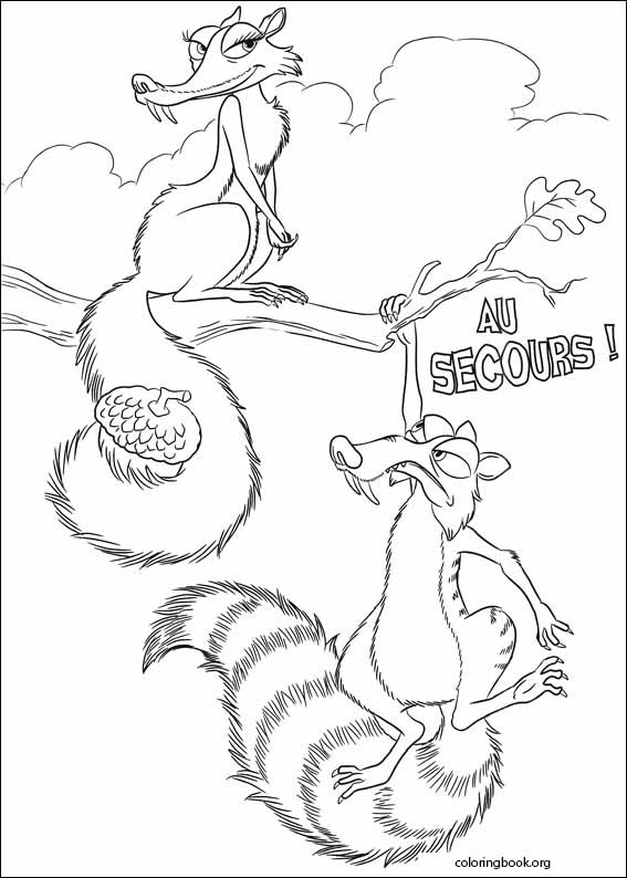 Ice Age coloring page (005)