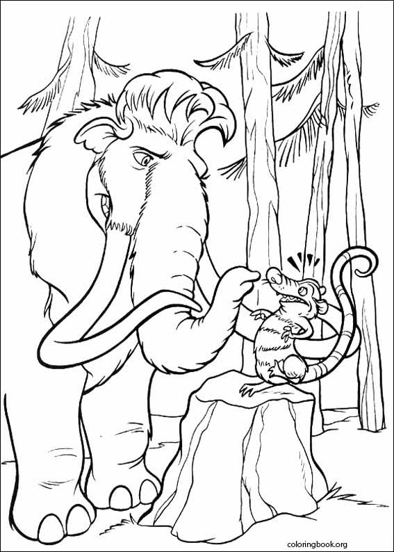 Ice Age coloring page (011)
