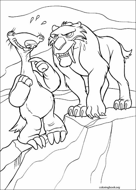 Ice Age coloring page (017)