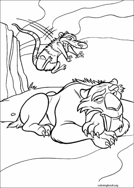 Ice Age coloring page (020)