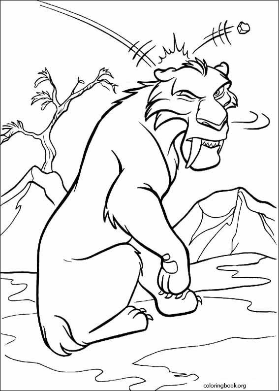 Ice Age coloring page (022)
