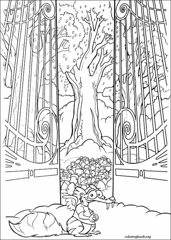 Ice Age coloring page (027)