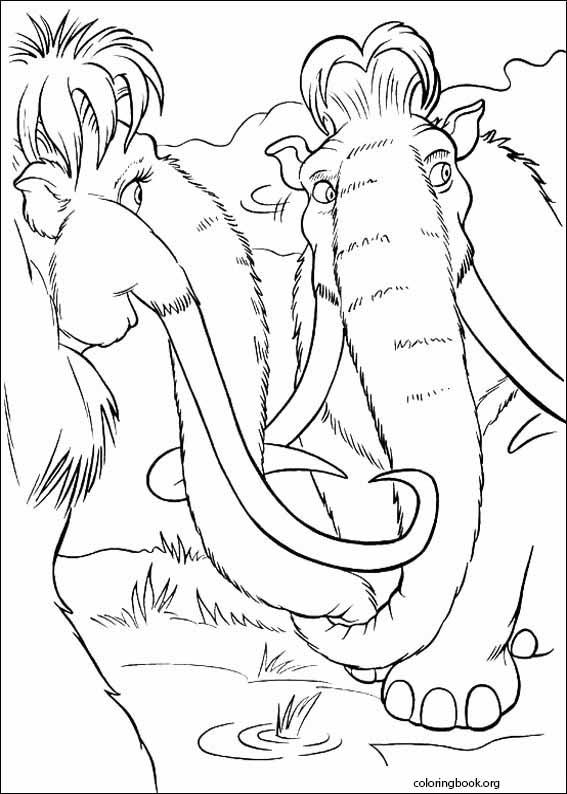 Ice Age coloring page (029)