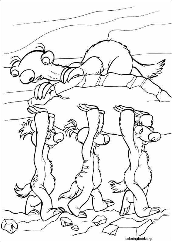Ice Age coloring page (033)